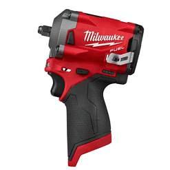 Milwaukee 2554-20 M12 FUEL 12V Lithium-Ion Brushless Cordless Stubby 3/8 in. Impact Wrench (Tool-Only)