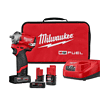 Milwaukee 2554-22-48-11-2440 M12 FUEL 12V Lithium-Ion Brushless Cordless Stubby 3/8 in. Impact Wrench Kit With M12 4.0Ah Battery