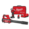 Milwaukee 2555-22-0852-20 M12 FUEL 12V Lithium-Ion Brushless Cordless Stubby 1/2 in. Impact Wrench Kit with Compact Spot Blower