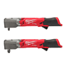 Milwaukee 2564-20-2565-20 M12 FUEL 12V Lithium-Ion Brushless Cordless 3/8 in. and 1/2 in. Right Angle Impact Wrenches Set (2-Tool)