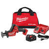 Milwaukee 2719-21 M18 FUEL 18V Lithium-Ion Brushless Cordless HACKZALL Reciprocating Saw Kit W/(1) 5.0Ah Batteries, Charger & Tool Bag