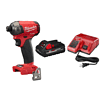 Milwaukee 2760-20-48-59-1835 M18 FUEL SURGE 18V Lithium-Ion Brushless Cordless 1/4 in. Hex Impact Driver with 3.0Ah Battery and Charger