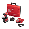 Milwaukee 2760-22 M18 FUEL SURGE 18V Lithium-Ion Brushless Cordless 1/4 in. Hex Impact Driver Compact Kit with Two 5.0 Ah Batteries
