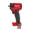 Milwaukee 2854-20 M18 FUEL GEN-3 18V Lithium-Ion Brushless Cordless 3/8 in. Compact Impact Wrench with Friction Ring (Tool-Only)