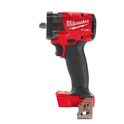 Milwaukee 2854-20 M18 FUEL GEN-3 18V Lithium-Ion Brushless Cordless 3/8 in. Compact Impact Wrench with Friction Ring (Tool-Only)