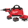 Milwaukee 2866-22 M18 FUEL 18V Lithium-Ion Brushless Cordless Drywall Screw Gun Kit with (2) 5.0Ah Batteries, Charger and Tool Bag