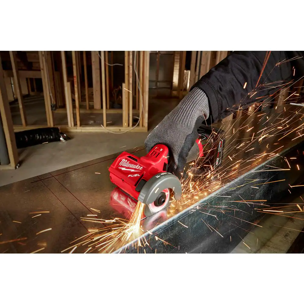 Milwaukee 2522-20 M12 FUEL 12-Volt Lithium-Ion Brushless Cordless 3 in. Cut Off Saw (Tool-Only)