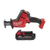 Milwaukee Reciprocating Saw 2719-20-48-11-1820 M18 FUEL 18-Volt Lithium-Ion Brushless Cordless HACKZALL with 2.0 Ah Battery
