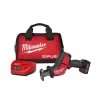 Milwaukee Reciprocating Saw Kit 2520-21XC M12 FUEL 12V Lithium-Ion Brushless Cordless HACKZALL w/ One 4.0Ah Batteries Charger & Tool Bag