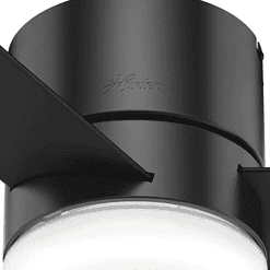 Minimus 44 in. Low Profile Integrated LED Indoor Matte Black Ceiling Fan Light