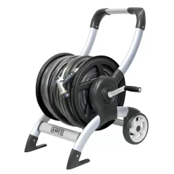 NeverLeak Aluminum 200-ft Cart Hose Reel