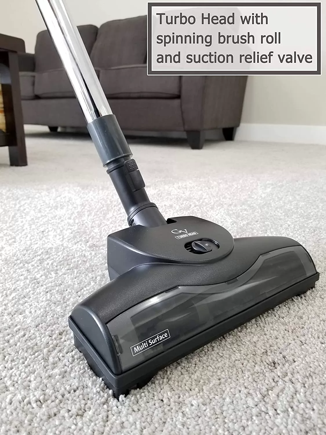Prolux Tritan Bagged Canister Vacuum Cleaner with HEPA Filtration and Complete Home Care Tool Kit, Tritan White - Image 8
