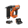RIDGID 18V Cordless Brad Nailer with 2.0 Ah Battery and Charger