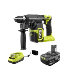 RYOBI P223K1 ONE+ HP 18V Brushless Cordless 1 in. SDS Plus Rotary Hammer Kit with (1) 4.0 Ah Battery and Charger