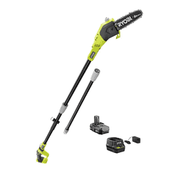RYOBI P4361 ONE+ 18V 8 in. Cordless Battery Pole Saw with 1.3 Ah Battery and Charger