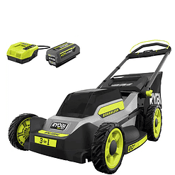 RYOBI RY401170VNM 40V HP Brushless 20 in. Cordless Battery Walk Behind Push Mower with 6.0 Ah Battery and Charger