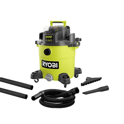 RYOBI RY40WD01B 40V 10 Gal. Cordless Wet/Dry Vacuum (Tool Only)
