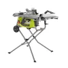 RYOBI Table Saw RTS23 15 Amp 10 in. Expanded Capacit With Rolling Stand