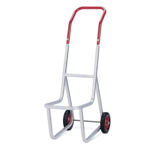 Raymond 500 Stacked Chair Dolly with 8" x 1-3/4" Skid-Resistant Rubber Wheel, 240 lbs Capacity, 14-1/2" Width x 48" Height x 33-1/2" Depth