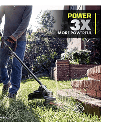 RYOBI RY40209BTLVNM 40V HP Brushless 15 in. Cordless Carbon Fiber Shaft Attachment Capable String Trimmer (Tool Only)