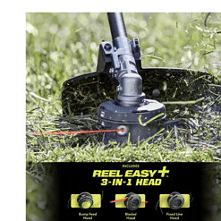 RYOBI RY40209BTLVNM 40V HP Brushless 15 in. Cordless Carbon Fiber Shaft Attachment Capable String Trimmer (Tool Only)