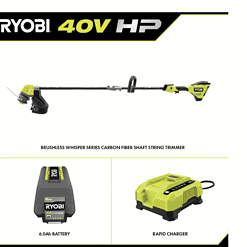 RYOBI RY402110VNM 40V HP Brushless Whisper Series 17 in