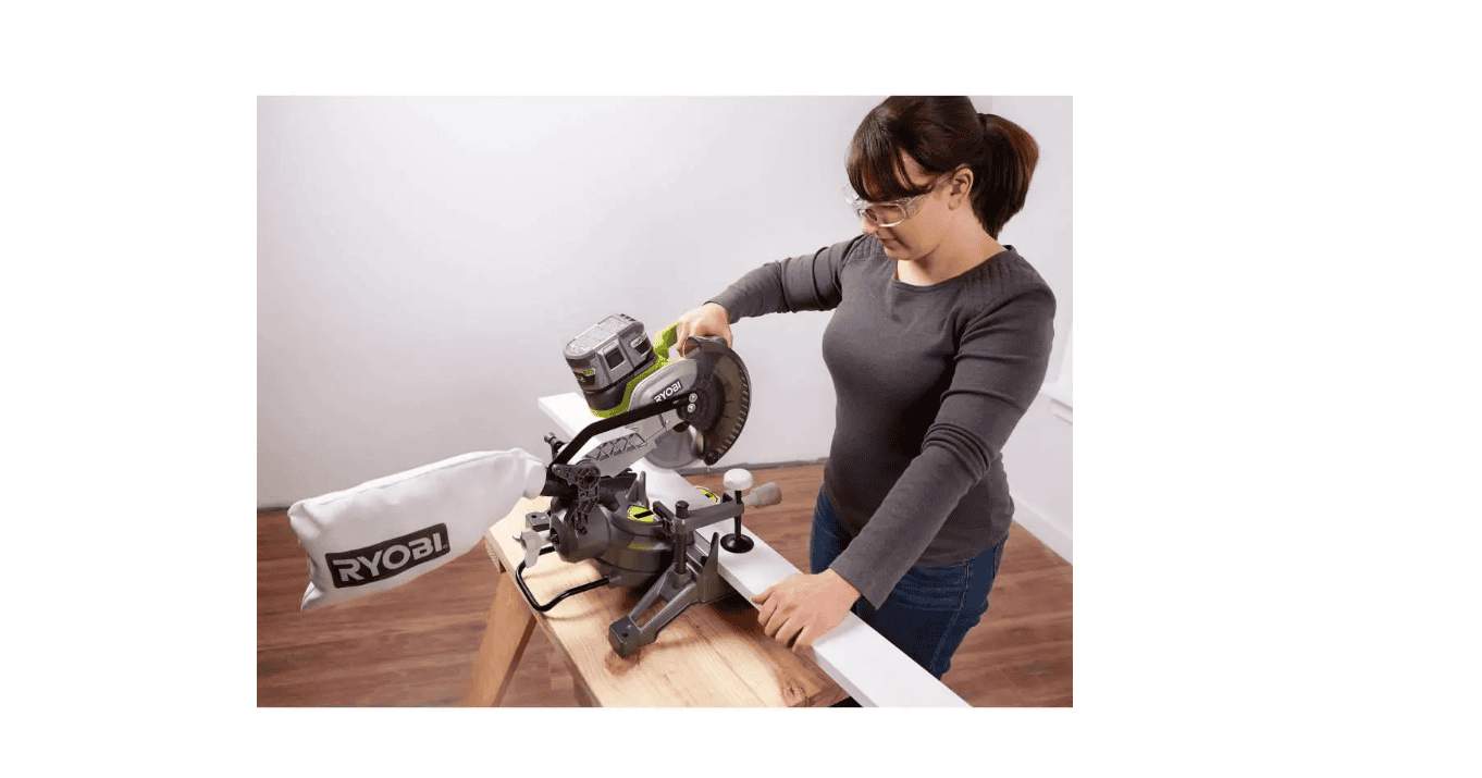 RYOBI Miter Saw P553 ONE+ 18V Cordless 7-1/4 in. Compound (Tool Only)