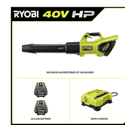 RYOBI RY404100VNM 40V HP Brushless Whisper Series 190 MPH 730 CFM