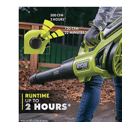 RYOBI RY404100VNM 40V HP Brushless Whisper Series 190 MPH 730 CFM