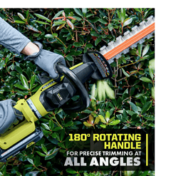RYOBI RY40640VNM 40V HP Brushless 26 in. Cordless Battery Hedge Trimmer with 2.0 Ah Battery and Charger