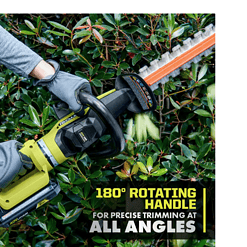 RYOBI RY40604BTLVNM 40V HP Brushless 26 in. Cordless Battery Hedge Trimmer (Tool Only)