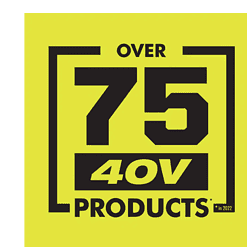 RYOBI RY40408BTLVNM 40V 110 MPH 525 CFM Cordless Battery Variable-Speed Jet Fan Leaf Blower (Tool-Only)