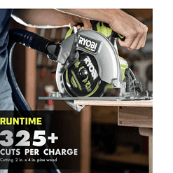RYOBI PBLCS300B ONE+ HP 18V Brushless Cordless 7-1/4 in. Circular Saw (Tool Only)
