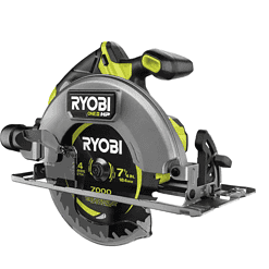 RYOBI PBLCS300K1 ONE+ HP 18V Brushless Cordless 7-1/4 in. Circular Saw Kit with 4.0 Ah HIGH PERFORMANCE Battery and Charger
