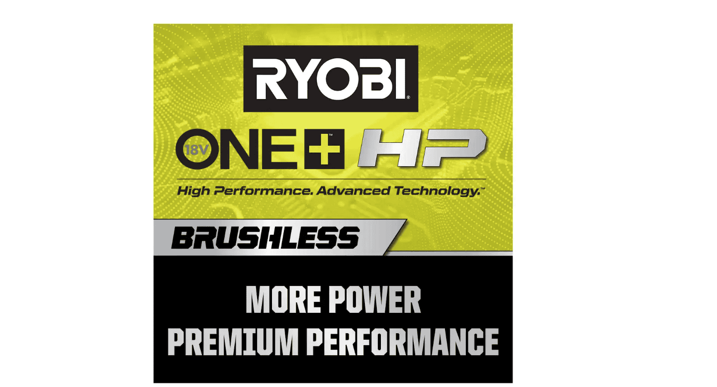 RYOBI PBLCK01K ONE+ HP 18V Brushless Cordless 1/2 in. Drill/Driver and Impact Driver Kit w/(2) 2.0 Ah Batteries, Charger, and Bag