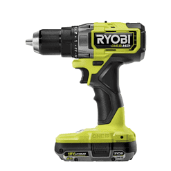 RYOBI PBLCK01K ONE+ HP 18V Brushless Cordless 1/2 in. Drill/Driver and Impact Driver Kit w/(2) 2.0 Ah Batteries, Charger, and Bag