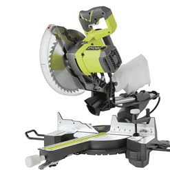 RYOBI Miter Saw TSS103-A18MS01G 15 Amp 10 in. Sliding Compound and Universal QUICKSTAND