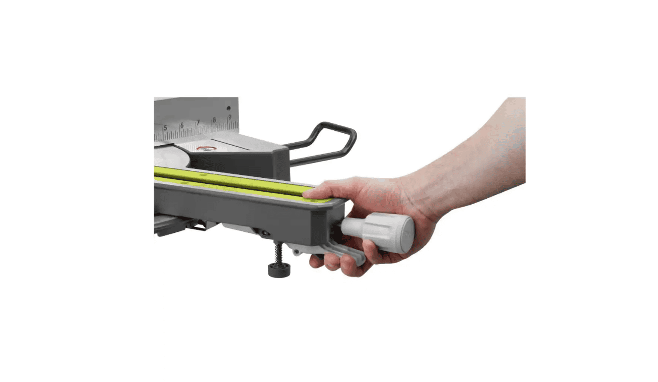 RYOBI Miter Saw TSS103-A18MS01G 15 Amp 10 in. Sliding Compound and Universal QUICKSTAND