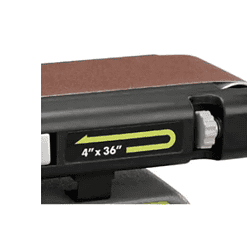RYOBI BD4601G 4 in x 36 in. Belt and 6 in. Disc Sander