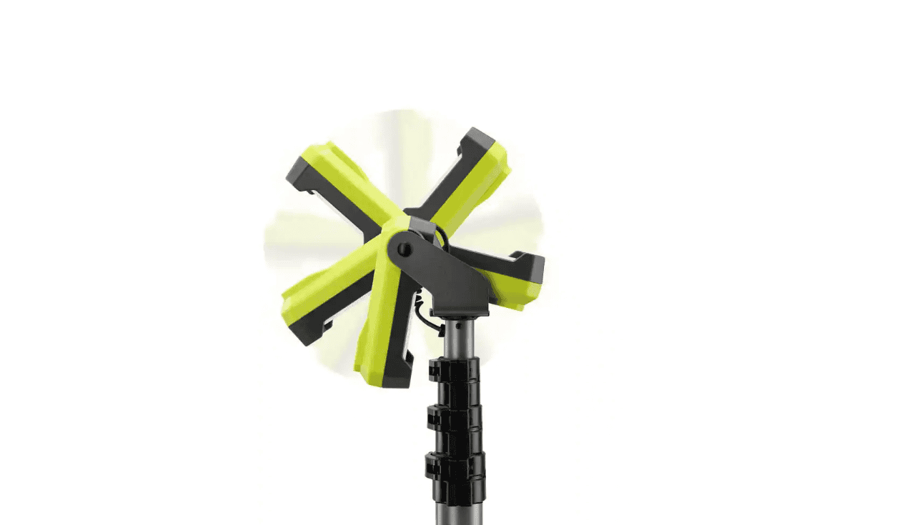 RYOBI P782 ONE+ 18V Cordless Hybrid LED Tripod Stand Light (Tool Only)