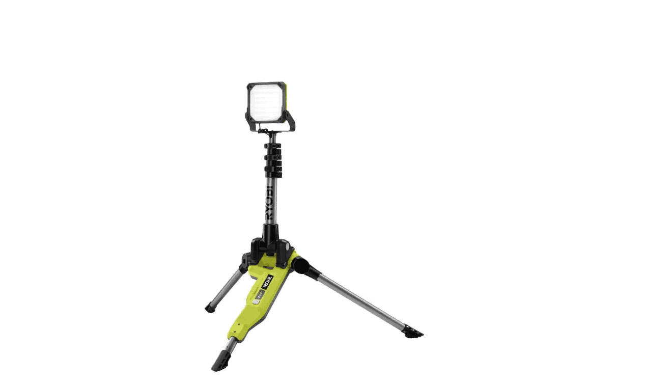 RYOBI P782 ONE+ 18V Cordless Hybrid LED Tripod Stand Light (Tool Only)