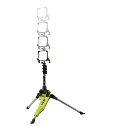 RYOBI P782 ONE+ 18V Cordless Hybrid LED Tripod Stand Light (Tool Only)