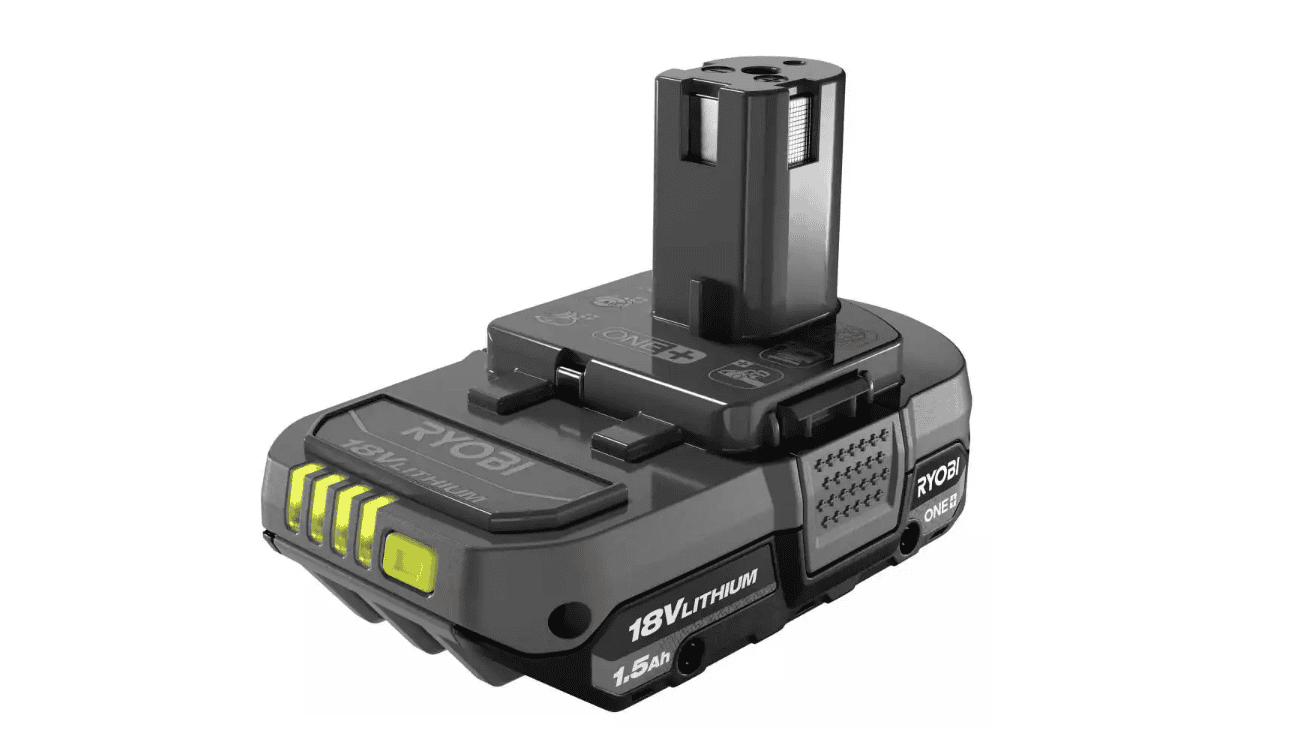 RYOBI PSBDD01K-A989504 ONE+ HP 18V Brushless Cordless Compact 1/2 in. Drill/Driver Kit with (2) 1.5 Ah Batteries, Charger, Bag, & 95PC Bit Set