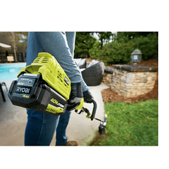 RYOBI RY40940VNM 40V Cordless Battery Attachment Capable String Trimmer and Leaf Blower Combo Kit (2-Tools) w/ 4.0 Ah Battery & Charger