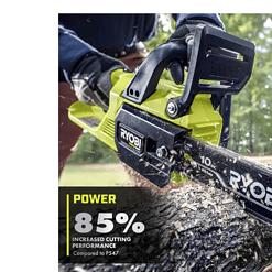 RYOBI P2502BTL ONE+ HP 18V Brushless 10 in. Cordless Battery Chainsaw (Tool Only)
