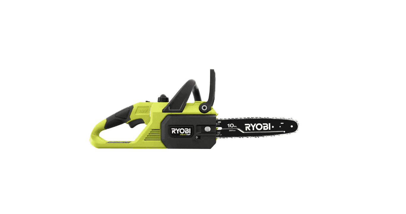 RYOBI P2502BTL ONE+ HP 18V Brushless 10 in. Cordless Battery Chainsaw (Tool Only)