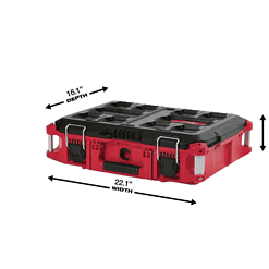 Milwaukee 48-22-4800 PACKOUT 22 in. Modular Tool Box Storage System