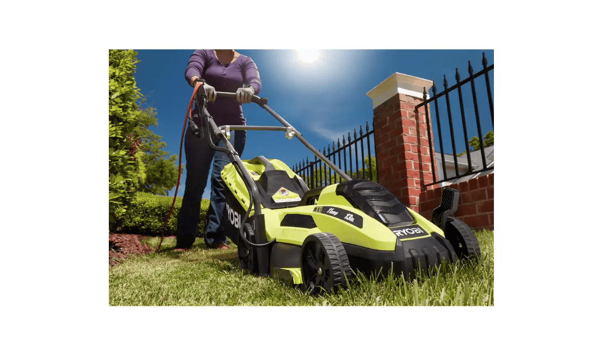 RYOBI RYAC130-S 13 in. 11 Amp Corded Electric Walk Behind Push Mower