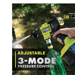 RYOBI RY121852KVNM ONE+ HP 18V Brushless EZClean 600 PSI 0.7 GPM Cordless Cold Water Power Cleaner with 4.0 Ah Battery and Charger
