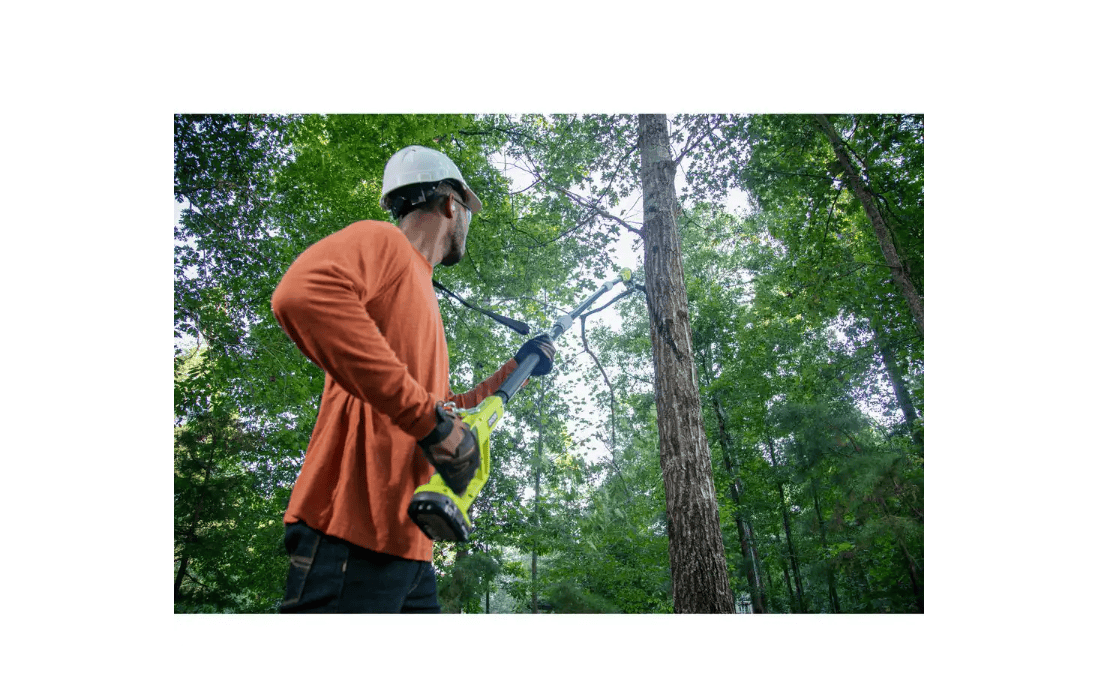 RYOBI P4361 ONE+ 18V 8 in. Cordless Battery Pole Saw with 1.3 Ah Battery and Charger